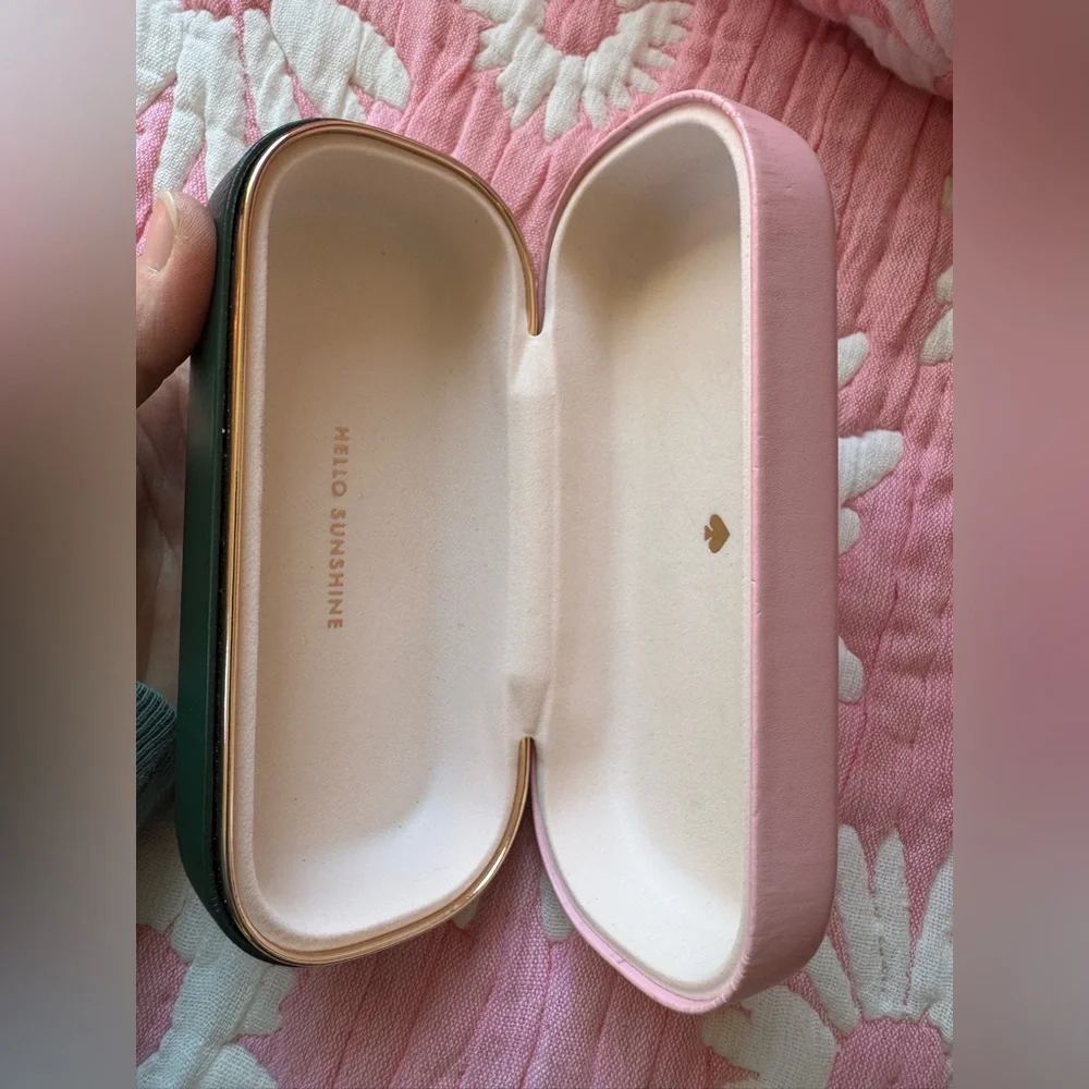 Kate Spade Blush Pink Eyewear Case